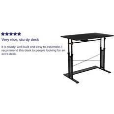 Furniture Flash Furniture Fairway Height Writing Desk