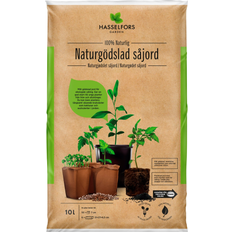 Ekologiska Planteringsjord Hasselfors Garden Naturgödslad Såjord 10L 10L