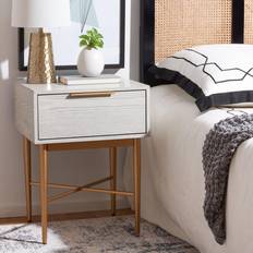 Gold Tables Safavieh Pierre One Bedside Table