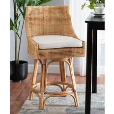 Baxton Studio White Chairs Baxton Studio & Bar Stool