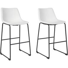 Ashley White Chairs Ashley Signature Centiar Urban Pub Bar Stool