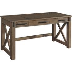 Ashley furniture desk Ashley Signature Aldwin Rustic Lift Top Writing Desk