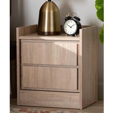 Hale Modern Contemporary Oak Nightstand