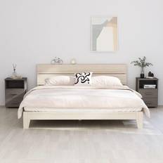 vidaXL Hamar Sengeskab 40 x 35 x 62 cm Sengebord