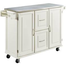 Beige Trolley Tables Homestyles Madison Trolley Table