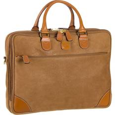 Bric's Life Briefcase Laptop Compartment - Brown