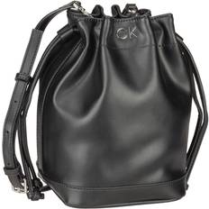 Calvin Klein Beuteltaschen Calvin Klein Re-Lock Zwarte Schoudertas K60K610450BAX