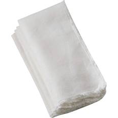 Saro Lifestyle 13009.I20S 20 Linen Cloth Napkin White (50.8x50.8cm)
