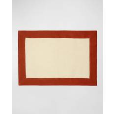 Linen Place Mats SFERRA Roma Colorblock Place Mat Grey