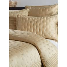 Gold Pillow Cases Donna Karan Essential Quilted Pillow Case Gold (66.04x50.8cm)