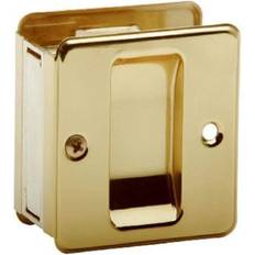 Lock Co SC990B-605 Door Pull 2-3/4 in L 2-1/2 in D Solid 1 Count Pack of 1 Bright Brass
