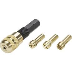 Drill chuck with hexagonal shaft and collets 821230