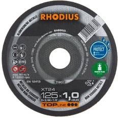Topline Rhodius Kapskiva Aluminium 125x1,5mm TOPLINE
