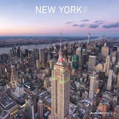 Office Supplies Alpha New York 2024 Brochure Calendar 30 x 30 cm