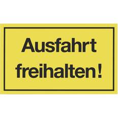 Metafranc Hinweisschild "Ausfahrt freihalten!"