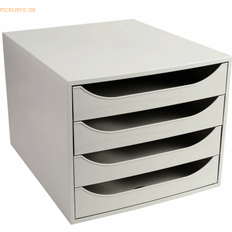 Exacompta Ecobox Skuffekabinet 4 Grå