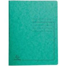 Office Supplies Exacompta Heavyweight Mottled Pressboard Spring Folder 300 Sheets Green