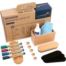 FSC (The Forest Stewardship Council) Præsentationstavler Legamaster Wodden Accessories Starter Kit 17 Pieces