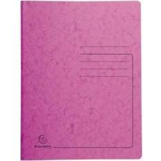Office Supplies Exacompta Heavyweight Mottled Pressboard Spring Folder 300 Sheets Pink