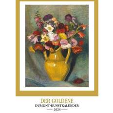 Office Supplies Dumont Cal 2024 Golden Art Calendar