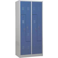 Bacheche di Pianificazione Gürkan Armadio Officina Armadietto Z Grigio Chiaro 80 x 50 x 180 cm