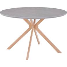 Rundt udendørs spisebord Venture Home Esstisch Ø120 cm Grau