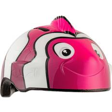 Crazy Safety Cascos de ciclismo Crazy Safety Casco De Bicicleta Para Niños De Años Pez Payaso Naranja Homologado Y Certificado Según Norma En 1078