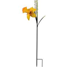 Rain & Wind Gages Sunset Vista Designs Daffodil Field of Flowers Rain Gauge