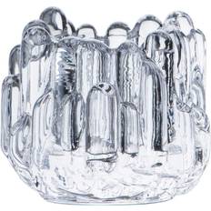 Kosta Boda Polar Transparent Lysestage 8.6cm