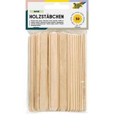 Folia folia Bastelholz natur Holzstäbchen 50 St