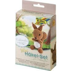 Garne & Handarbeitsbedarf Folia Folia Mini-Häkelset EICHHÖRNCHEN