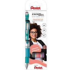 Pentel Gel-Tintenroller EnerGel XmRT Liquid, 4er Set