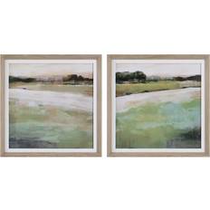 Framed Art Uttermost 41450 Vivid Vista Landscapes Paintings Framed Art