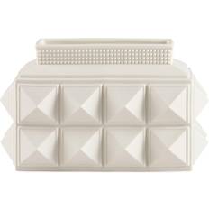 Jonathan Adler Charade Studded - Vit Vas