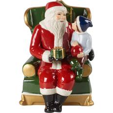 Villeroy & Boch Juldekorationer Villeroy & Boch Christmas Christmas Santa auf Sessel mehrfarbig Decoration