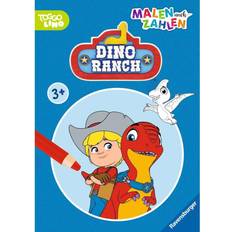 Barato Libros para Colorear Ravensburger Dino Ranch: Malen nach Zahlen