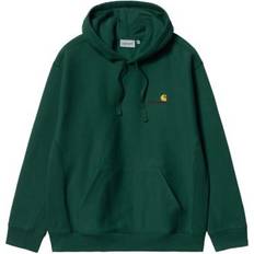Carhartt hooded Carhartt Hooded American Script Sweat - Hedge