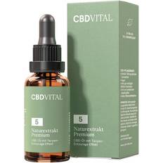 Nahrungsergänzung Naturextrakt Premium 5% Cbd Vital Tropfen