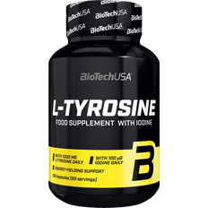 L tyrosin BioTechUSA L-Tyrosin 100 Kapsler 100 stk