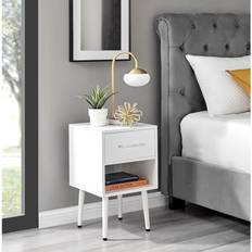 White Bedside Tables Furniturebox Modern with Bedside Table