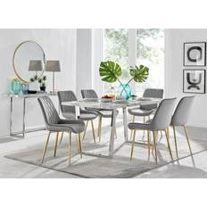 Kylo Furniturebox Grey Kylo Dining Set