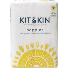 Diapers Kit & Kin Eco Nappies Size 5, 28 pack, 11kg /24lbs