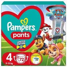 Pampers Bleier Pampers Pants Paw Patrol Size 4 Einweg-Windelhöschen 9-15 kg 72 St