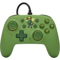 PowerA NANO: Toon Link Gamepad Nintendo Switch Beställningsvara leveranstid kan ej upplysas