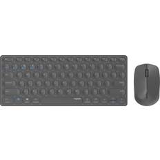 Rapoo 9600M Wireless Keyboard Green