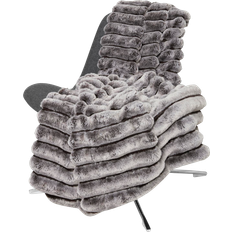 Luksus plaid fur Smoke