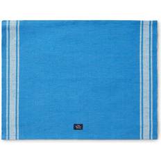 Lexington Bordstabletter Lexington Cotton Jute Stripes Bordstablett Vit, Blå