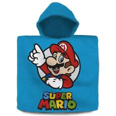 Nintendo Swim Poncho 60x120 cm Cotton Kids Badehåndklæde