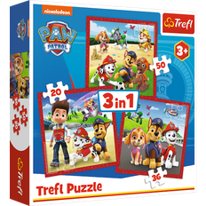 Paw patrol 14 Trefl puslespil 3in1 Paw Patrol Happy dogs [Levering: 6-14 dage]