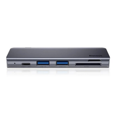 Usb hub 5 port Baseus Hub Usb-C 5 En 1 Avec Port Pd Micro Sd Harmonica